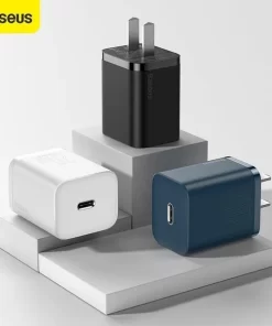 Bộ sạc nhanh, nhỏ gọn Baseus Super Si Quick Charger 20W dùng cho iPhone 12/iP11/XS Max (Type C, 20W/18W, PD/QC3.0 Quick charger)