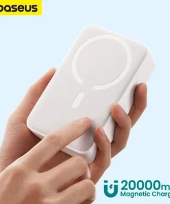 Pin Sạc Dự Phòng Không Dây Tích Hợp Nam Châm Baseus Magnetic Wireless Charging Power bank 20000mAh 20W