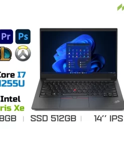 Laptop Lenovo ThinkPad E14 Gen 4 21E300DSVA (i7-1255U, Iris Xe Graphics, Ram 8GB DDR4, SSD 512GB, 14 Inch IPS FHD)